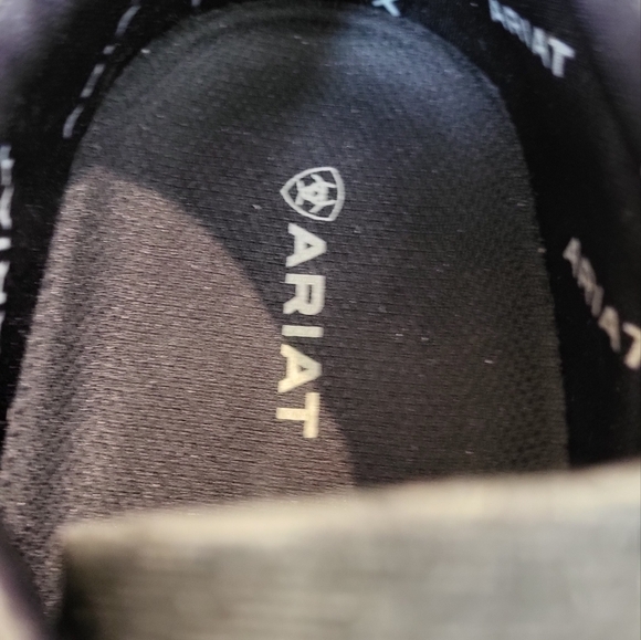 Ariat men's charcoal Hilo size 12 - Picture 3 of 6